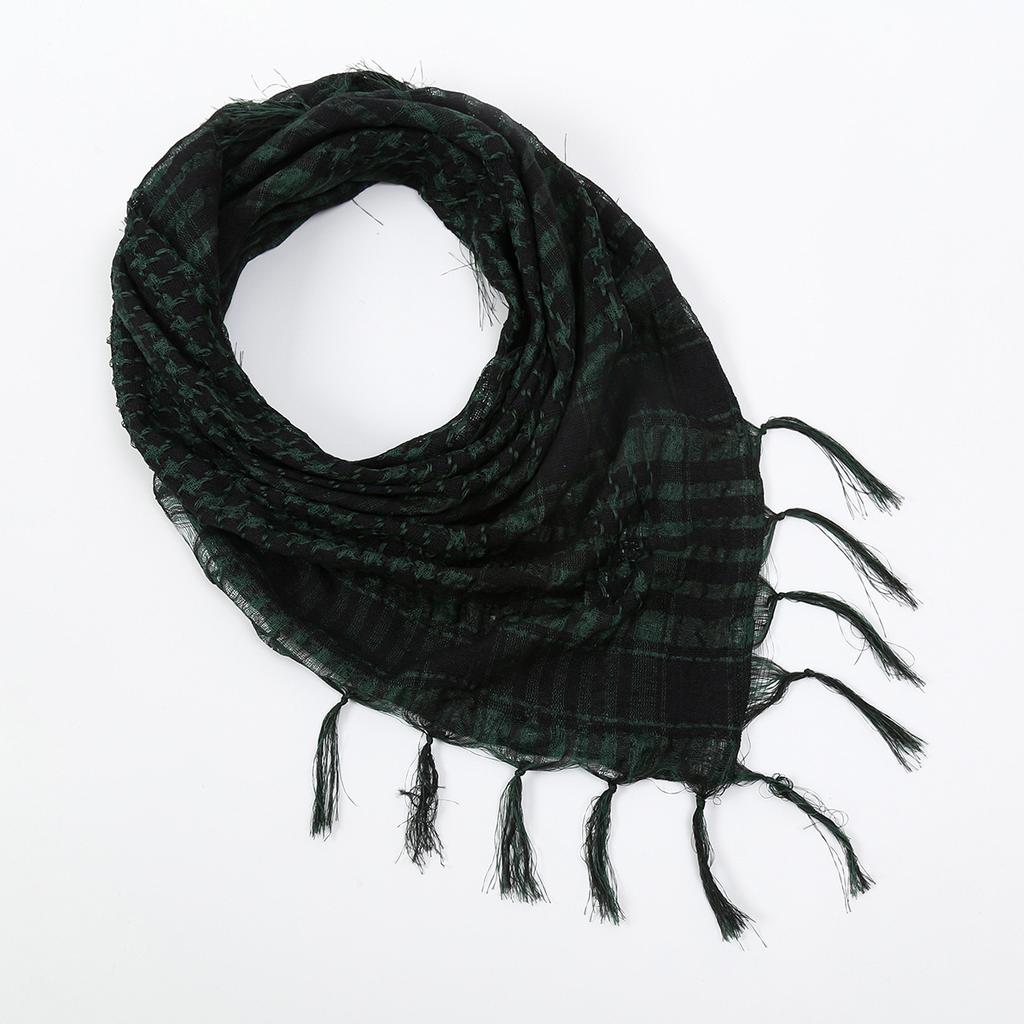 Спорт На открытом воздухе Арабская бандана Военный тактический шарф Многофункциональный Ветрозащитный Пескозащитный Теплый гейтор для шеи Головной платок