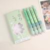 4PCS/Set Stationery Set Gel Pen Soft Touch Grip Neutral Pen Writing Tool  Students Gift