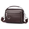 Men's Leather Messenger Bag Waterproof Crossbody Shoulder Bag Briefcase Satchel Travel Work Bag