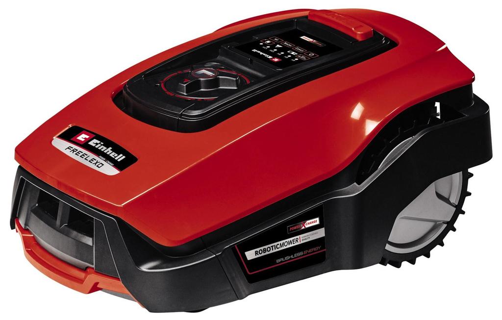 Einhell freelexo 600 bt robot lawn mower 18 V 2.5 Ah Black/Red