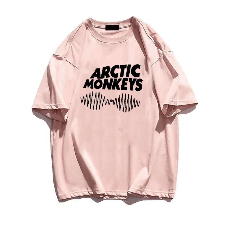 Arctic Monkeys Одежда Женская футболка Мужская манга Повседневная белая футболка Y2k Футболка Одежда Манга