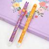 Стираемая ручка с пасхальным узором, гелевые ручки для плавного письма с прочным ластиком-шариком, ручка для новогодних обещаний