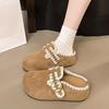 Баотоу тапочки женские повседневные Birkenstock с ретро ежедневной юбкой полутапочки