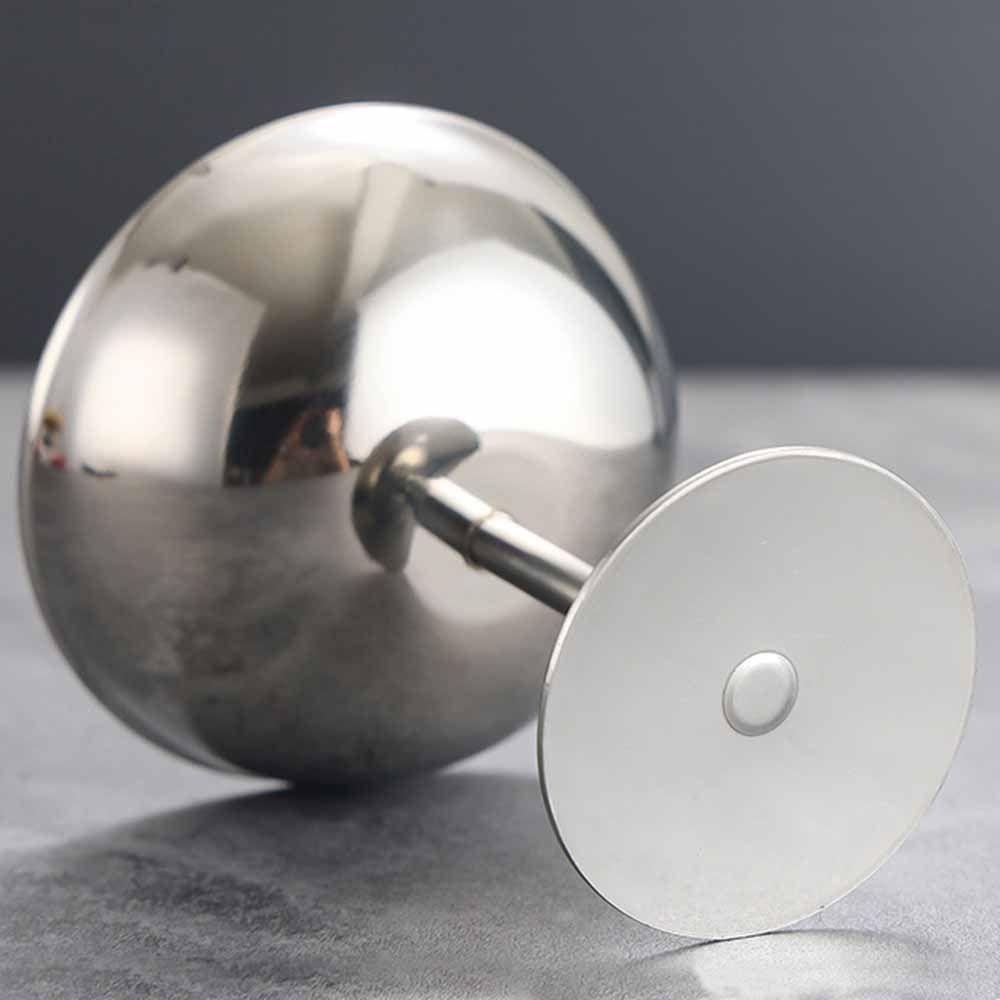 Food Grade Ice Cream Cup 150/250ML Pudding Dessert Bowl Stainless Steel Goblet Cup Bar Tableware