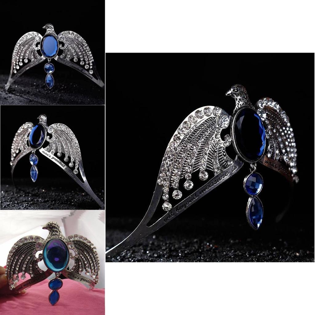 Stunning Eagle Inspired Metal Crown For Ravenclaw Fans Perfect For Harry Potter Lovers