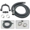 3 Meters Washing Machine Drain Hose Extension Tubes U-shaped Bracket Fixed Dishwasher Washing Machine Stretchable Drain Hose