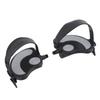 2PCS Exercise Bike Pedals with Straps PP PVC Stainless Steel Universal Adjustable Exercise Bike