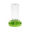 New Reptile Water Drinker Dispenser Food Bowl Lizard Feeder Round Dish Drink Bottle Lizard Lotus Flower Reptile Feeders