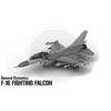 1:Истребитель «Сапсан» в масштабе 35 (2-е издание) MOC-187679F-16