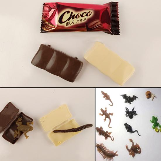 1 шт. Имитация шоколада Гаджеты Розыгрыши Трюки Реквизит Конфеты Страшные Игрушки-жуки