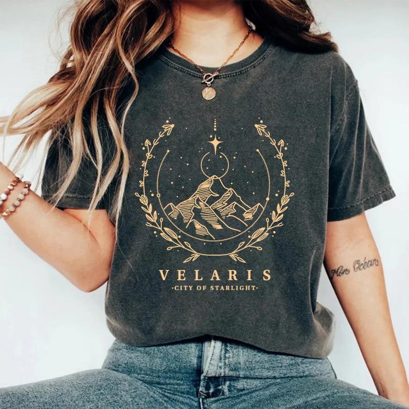 Женская летняя новая футболка с круглым вырезом и короткими рукавами из хлопка, стираная футболка Do Old Stars, удобная футболка