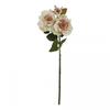 The Natural Garden Collection Tea Rose Artificial Flower