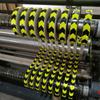 25mm*10m Fluorescent Black Arrow Reflective Bicycle Stickers High Visibility Conspicuity Hazard Caution Reflector Tape For Truck