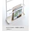[Yamazaki] Key Hook Stand Smart White 2777 (1 Piece)