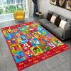 ABC Cartoon Alphabet Children Crawling Kids Playroom Early Education Area Rug,Carpet for Living Room Bedroom Sofa,Non-slip Mat