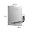 2/10pcs Rustproof Adhesive Hook Waterproof Wall Hook New Stainless Steel Hook  Household Use