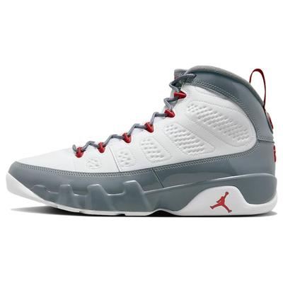 Air 9 Retro Fire Red Мужские кроссовки Серо-Белый Холодно-Серый CT8019-162