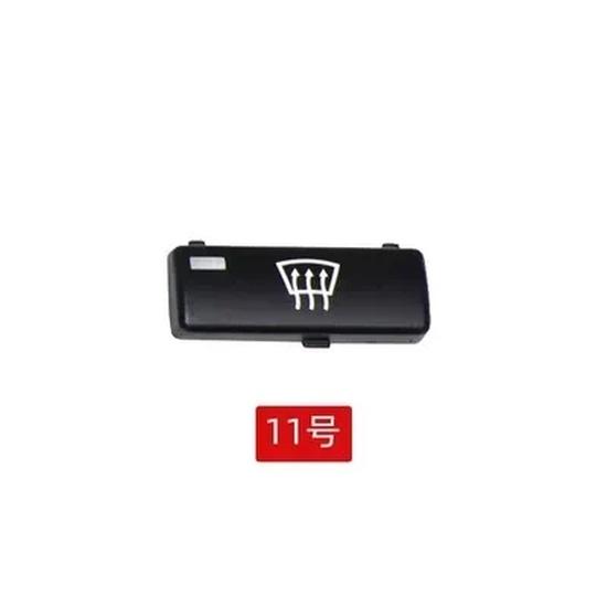 For BMW E39 E53 Car Center Console Climate A/C Control Panel Switch Buttons Cover Caps Key Replacement For BMW 5 Series X5