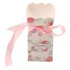 Набор из 50 коробочек для свадебных подарков Цветочный узор Ретро   Сборка   Коробки для подарков на вечеринку с веревкой   Подарочная коробка