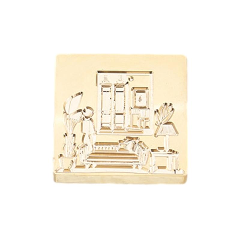 Bear Wax Seal Stamp Brass Animal Series Sealing Wax Stamp for DIY Envelope Wedding Birthday Invitation Card Scrapbooking