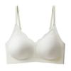 Summer Seamless Underwear Women's Small Breasts Gather and Show Big New Breasts Anti-sagging No Steel Ring Bra