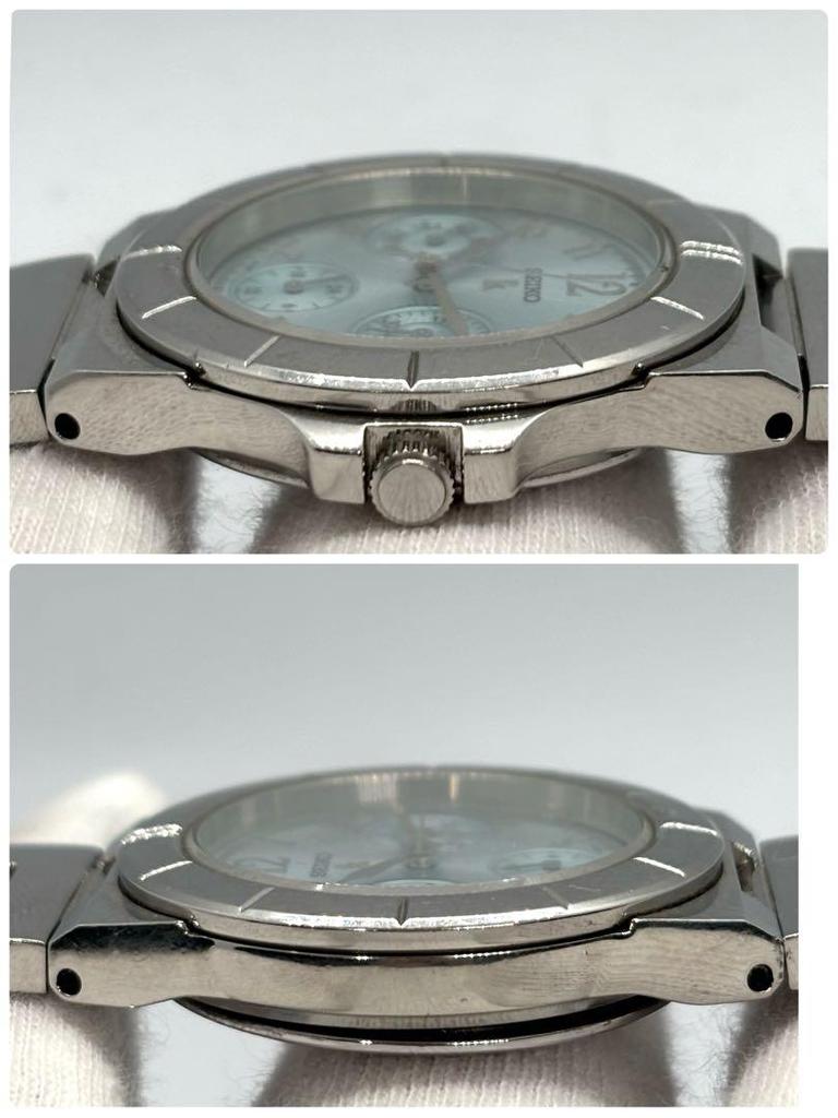 [USED] Seiko Lucia Blue Dial Chronograph Quartz