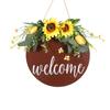 Welcome Sign Multifunctional Delicate Stylish Handcrafted Welcome Wreath Decoration for Front Door