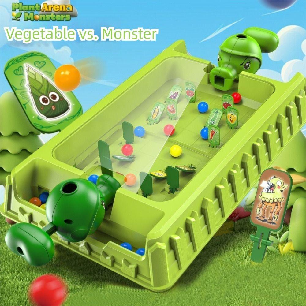 Table Top Design Double Pinball Machine 20/40/60pcs Beads Battle Game Children's Toy