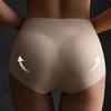 Трусы-подтяжки средней талии, утягивающие поддельные ягодицы, модное корректирующее белье для женщин с контролем живота