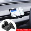 Car Dashboard Phone Holder Air Vent Clip Mobile Cell Phone Stand In Car Liquid Silicone Air Outle For Tesla Model 3 Y Highland Juniper