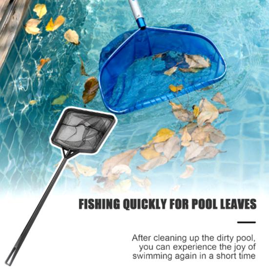 Скиммерная сетка для мини-бассейна, мелкая сетка, твердая пластиковая рама, портативная, большая емкость, сверхмощная, сетка для очистки мелкого мусора в виде листьев, аксессуары для бассейна