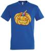 Pumpkin Unicorn T-Shirt Pixel Retro 8 16 Bit Geek Nerd Rainbow Gamer Fun
