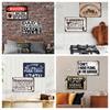 Vintage Tool Rules Retro Plaque Tin Sign Man Cave MOTOR OILS Metal Sign Wall Decor For Garage TIRES Plate Car Service Poster