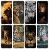 Lion Tiger Animal Phone Case For Huawei Honor 7A 8A 9X 20 Pro 8 10X Lite 9A 8C 9C 20E 7S 8S 20S 8X 10i 20i 30i Soft Black Cover