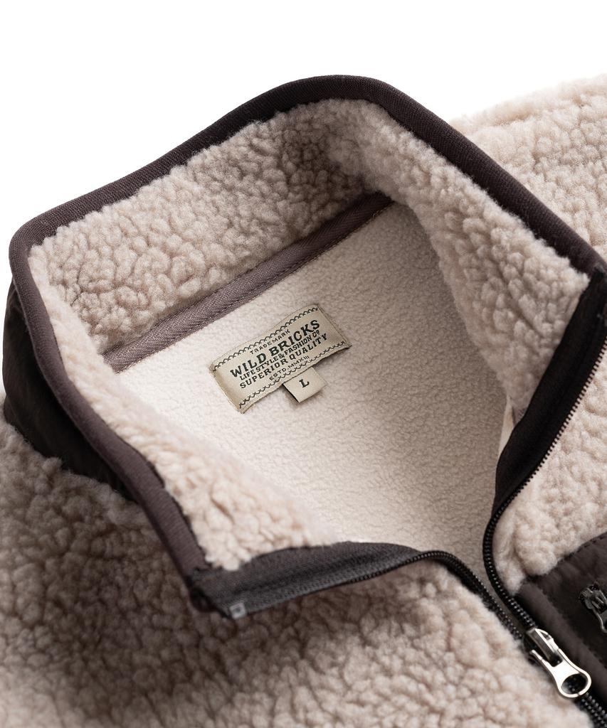 Флисовая куртка Wild Bricks W24 (Овсянка)