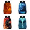 Прочный 3D рюкзак Годзилла Король Монстров Детский школьный рюкзак с классическим дизайном