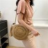 New Bag Women's Shoulder Bag Beach Vacation Messenger Small Round Bag