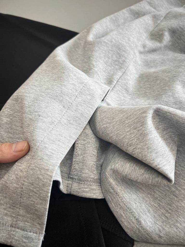 Versatile Contrast Waist Skirt: Featuring a Stunning Upper Body and Side Slits, This Casual Cotton Skirt Is Perfect for Spring.