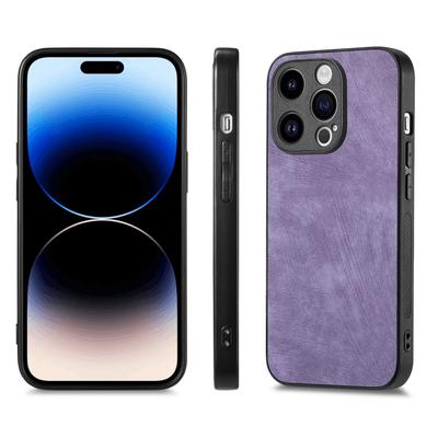 Чехол для iPhone 13 Pro Max 6,7 дюйма Противоударный Тонкий Ретро Кожаный Чехол-накладка для телефона