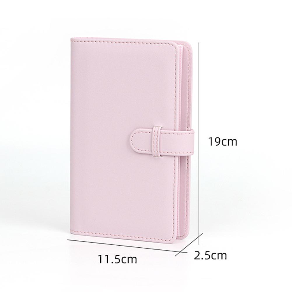 108 Sheets Portable Photo Album Pink Ticket Card Collection Book Green Fashion Design for Fujifilm Instax Mini 12 for Collection
