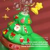 Automatic Christmas Tree Bubble Toy With Rotating Lights For Family Fun