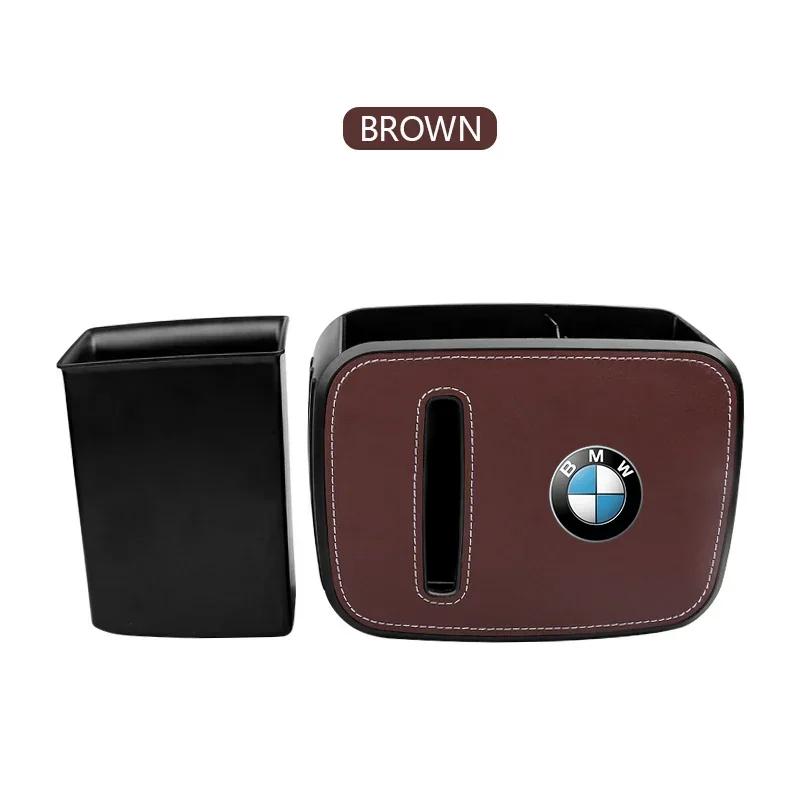 XMXFW1 Car Storage Box Multi-functional Trash For BMW 13 5 Series F20 F21 F22 E87 E88 E90 E60 G30 E84 F10 F30 M X1 X3 X4 GT Accessories