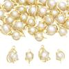 2Pcs Copper Pearl Fashion Charm Pendants for Earrings Necklace DIY Jewelry Making Accessories