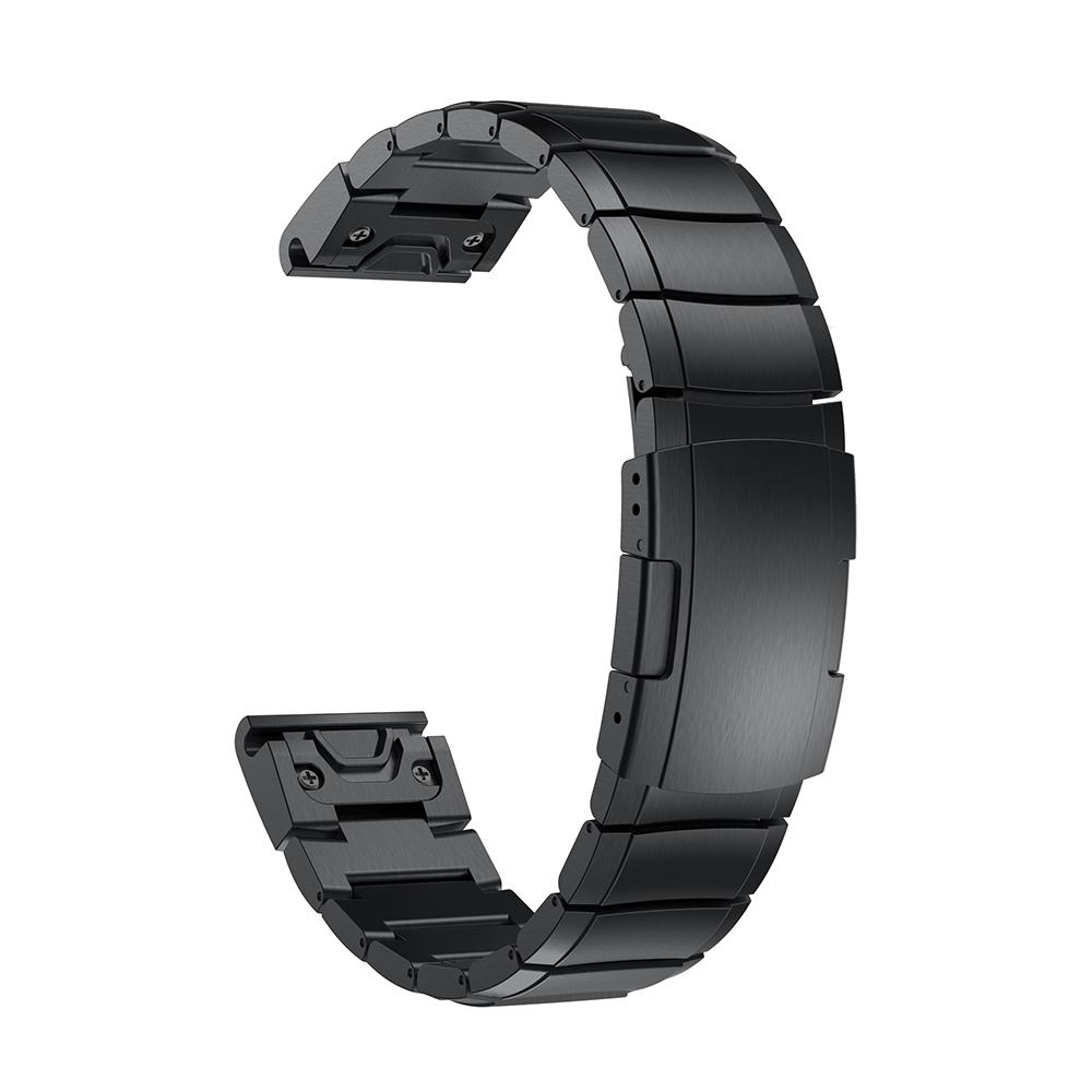 Металлический титановый ремешок для часов QuickFit 26 мм 22 мм для Garmin Fenix 7 7X Pro 5 5X 6 6X/Epix Pro (Ген 2)/MARQ/TACTIX Ремешок Easy Fit