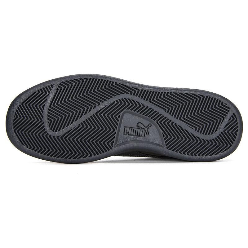 Puma Smash V2 L CN Кожаные низкие кроссовки Унисекс Кроссовки Серо-золотой 391840-01