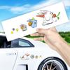 Cute Bunny Car Sticker Funny Animal Stickers Auto Motorcycle Body Scratches Sticker Glass Bumper Decoration Waterproof Decals