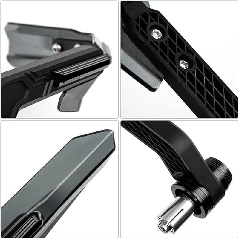 Защита рук мотоцикла Защита от ветра Защита рук из алюминиевого сплава Защита рук с щеткой Универсальные чехлы для рукояток мотоцикла