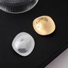 Minimalist Geometric Metal Big Round Brooch Pin Trend Suit Accessories Statement Jewelry for Unisex Men Women