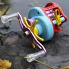 Colorful Baitcasting Fishing Reel Portable Rotate Fishing Reel With Electronic Charging For Smooth Casting