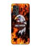 Чехол Maniacase для Samsung galaxy A13 4g Harley Davidson орел огонь